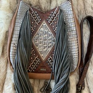 Heritage Brand Lyrik bag #464. One of a kind, handcrafted luxury leather bag.